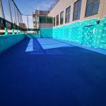 Polymeric Coating Croydon Ball Court Marking Painting Hampshire Surrey Sussex Car Parks Polymeric Colour Coatings Sports Halls Playgrounds