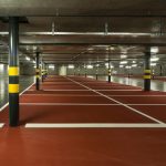 Parkmarks Southern Line Painting Portsmouth Hampshire Surrey Sussex - Car Parks Polymeric Colour Coatings Sports Halls Playgrounds Thermoplastic Commercial